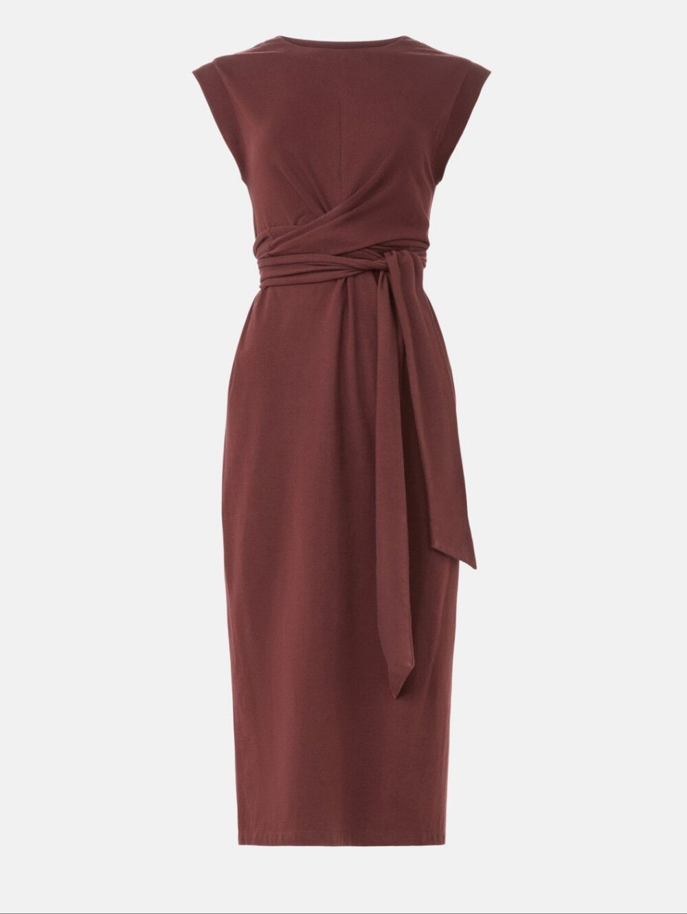 Modern Citizen Fei Tie Front Midi Dress